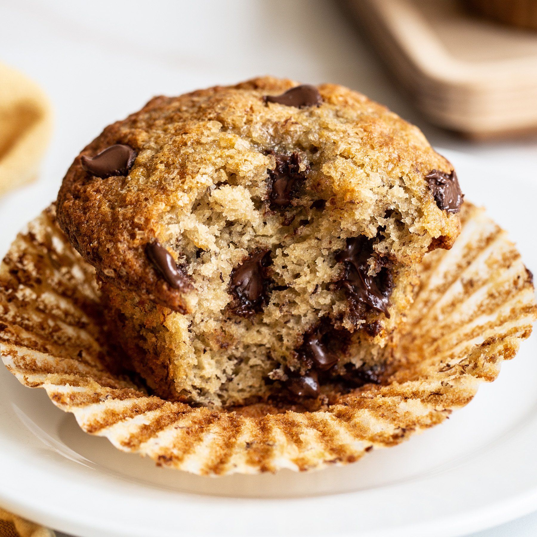 Banana Chocolate Chip Muffins