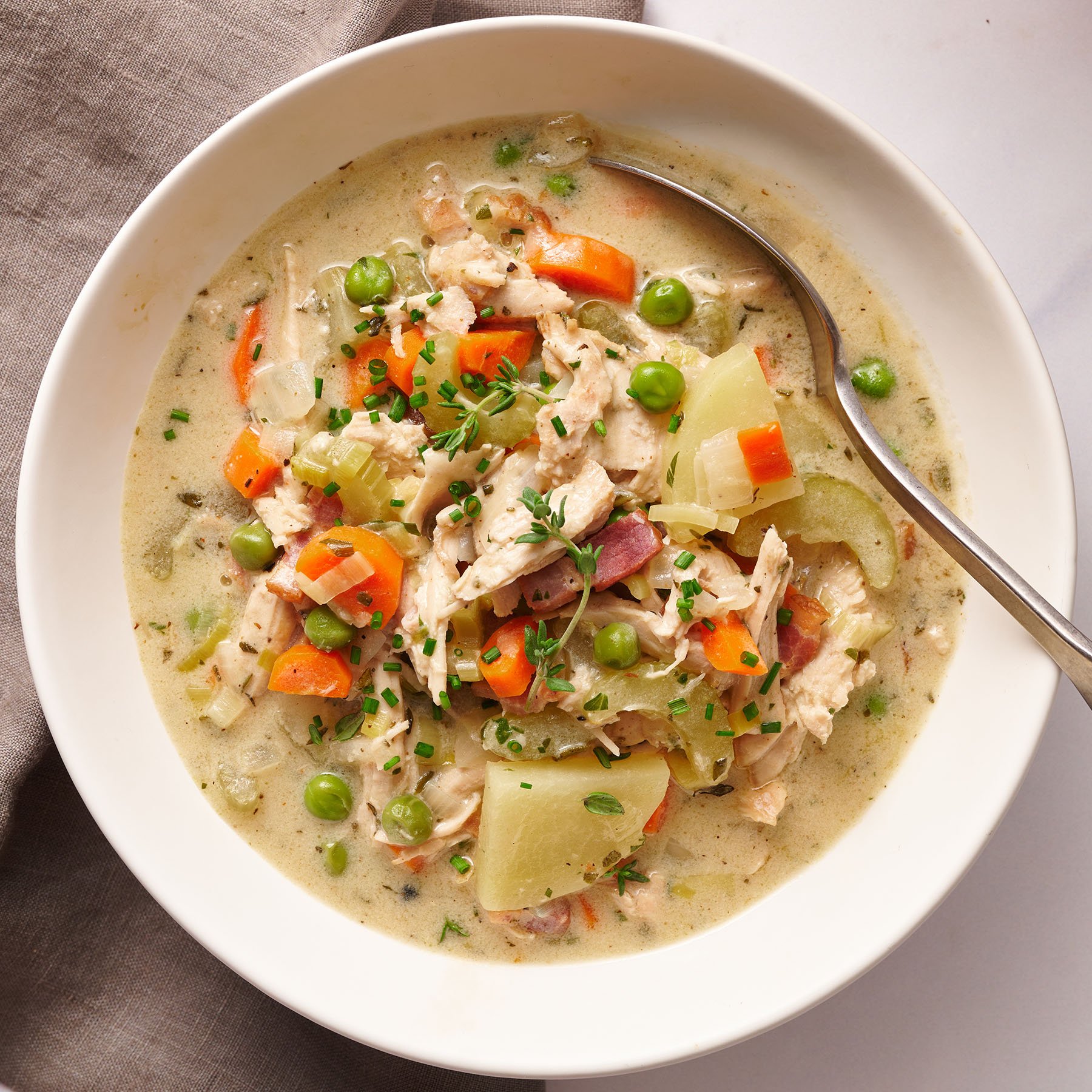 Pot Pie Soup