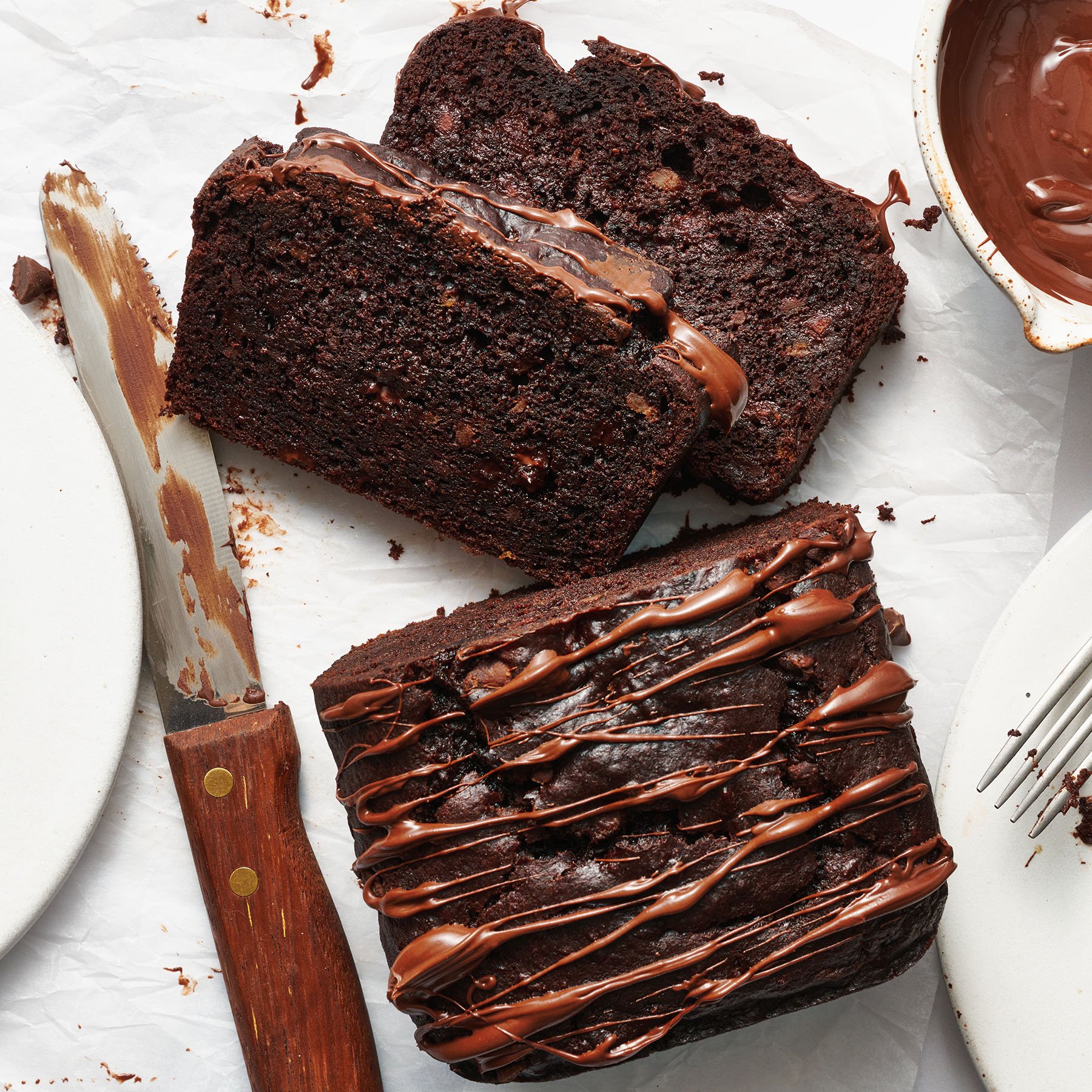 Double Chocolate Banana Bread