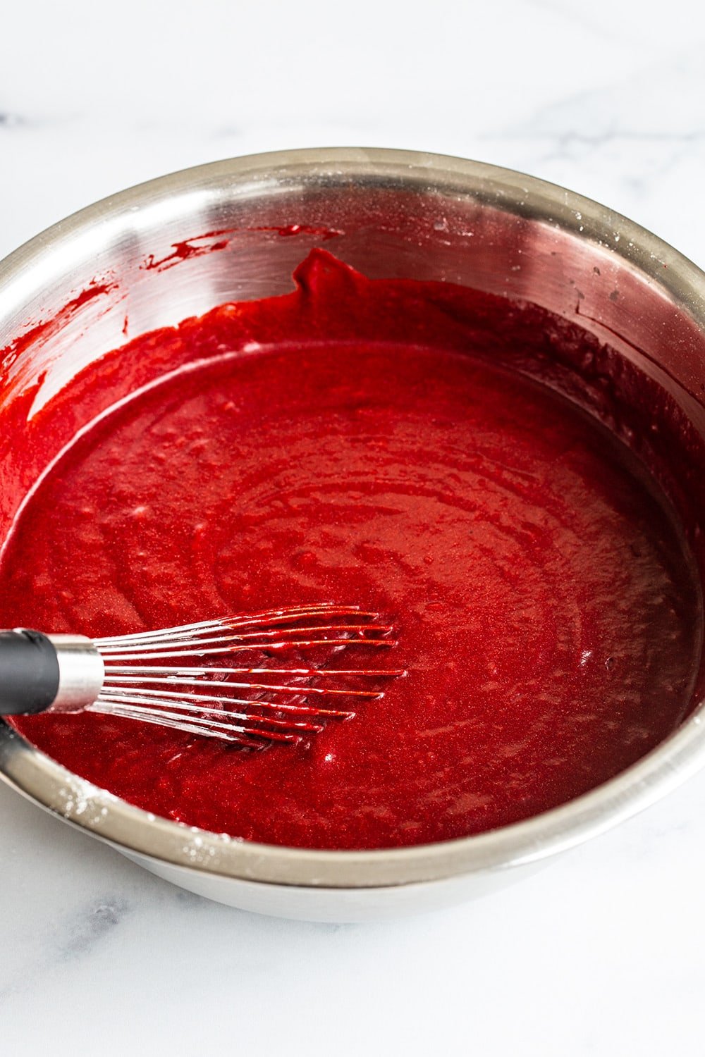 Red Velvet Cake batter