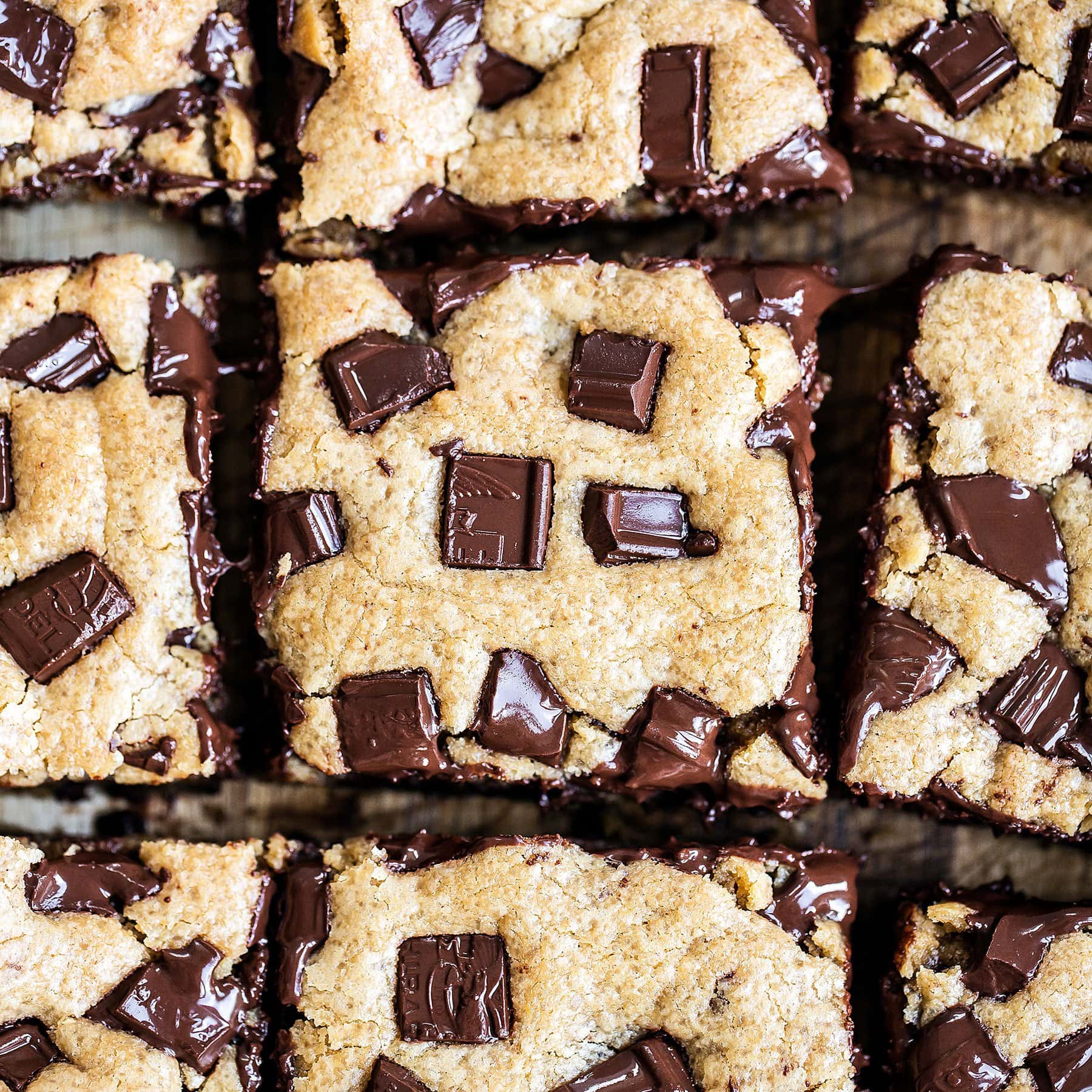 Peanut Butter Chocolate Chunk Bars