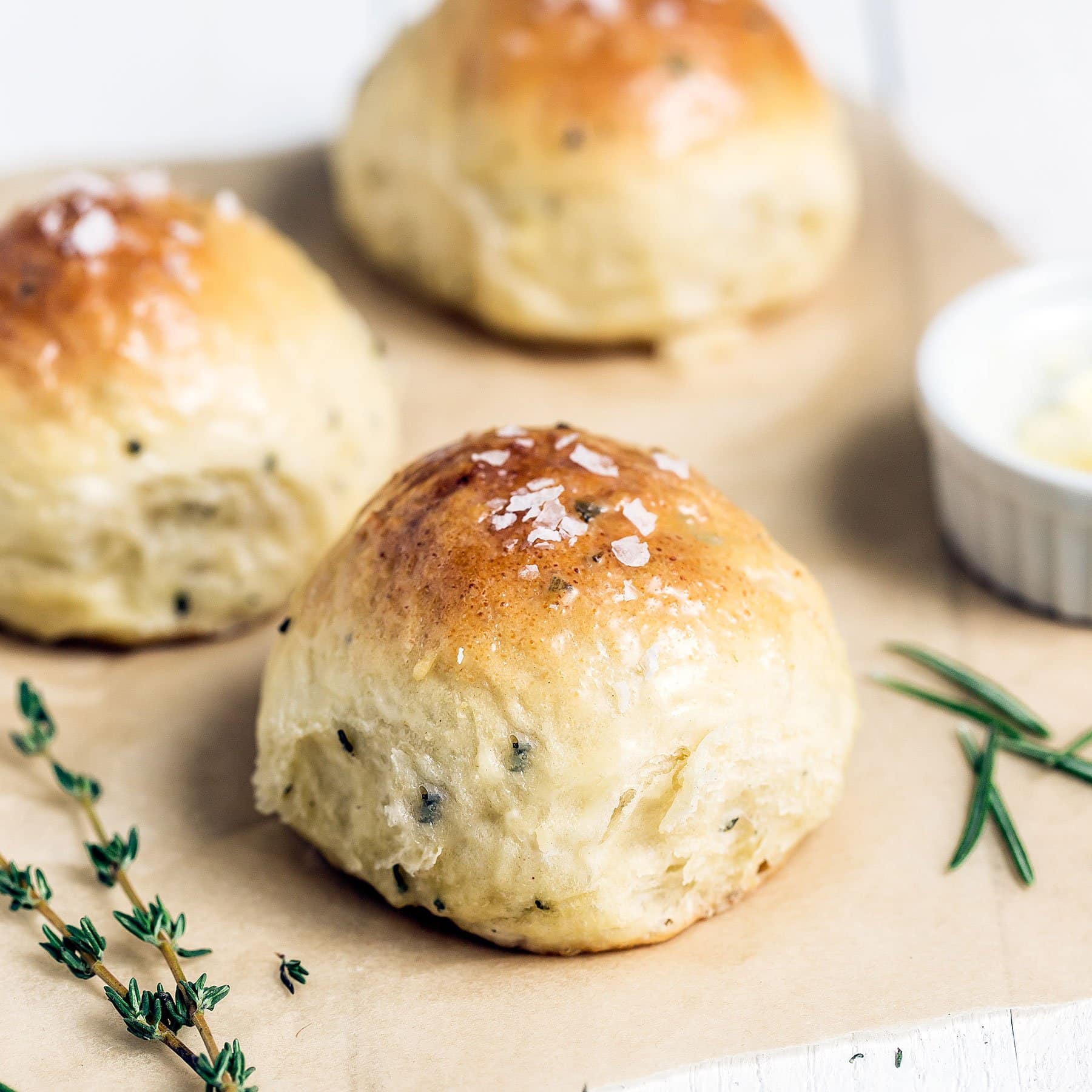 Ricotta Herb Bread Rolls