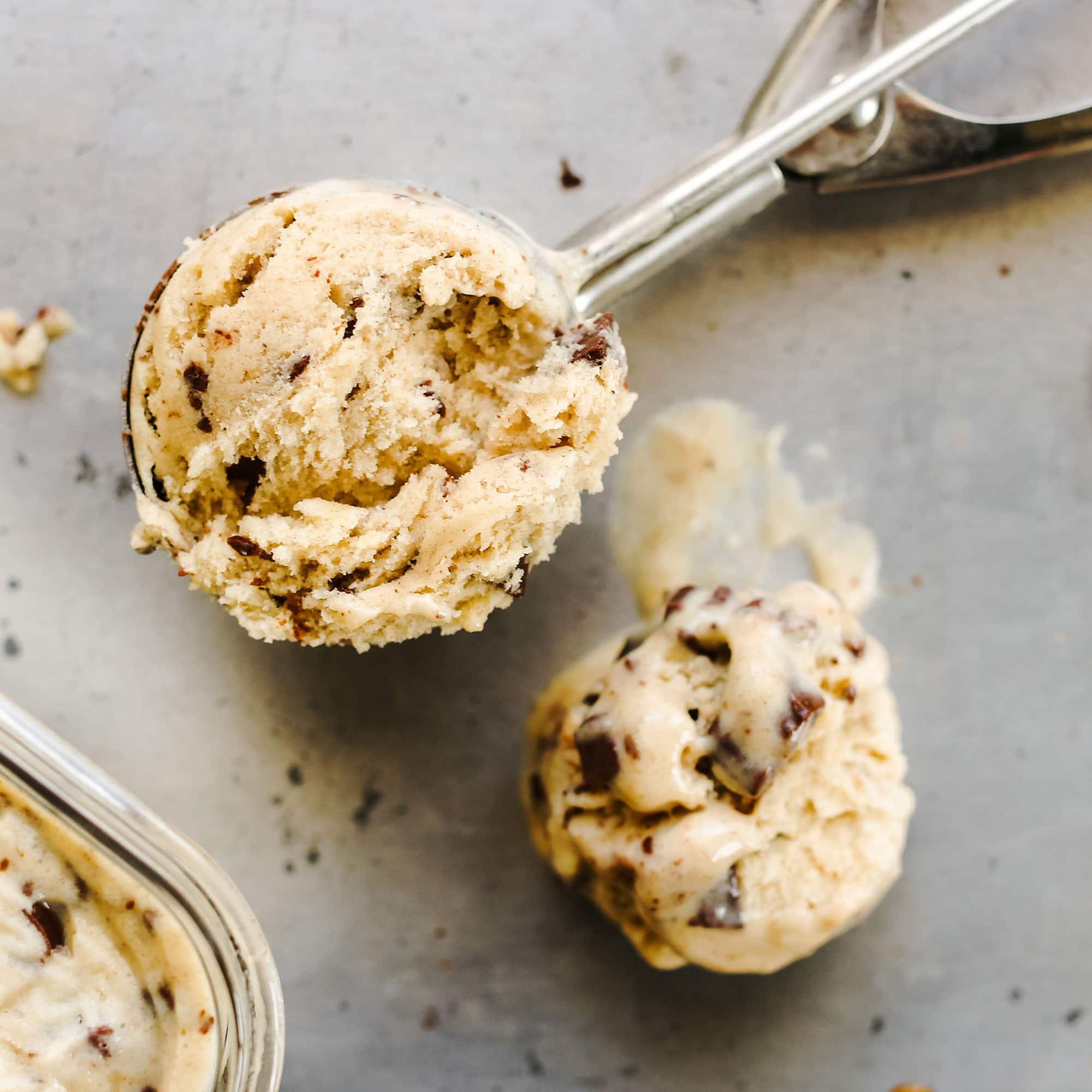 Roasted Banana Chocolate Chunk Ice Cream