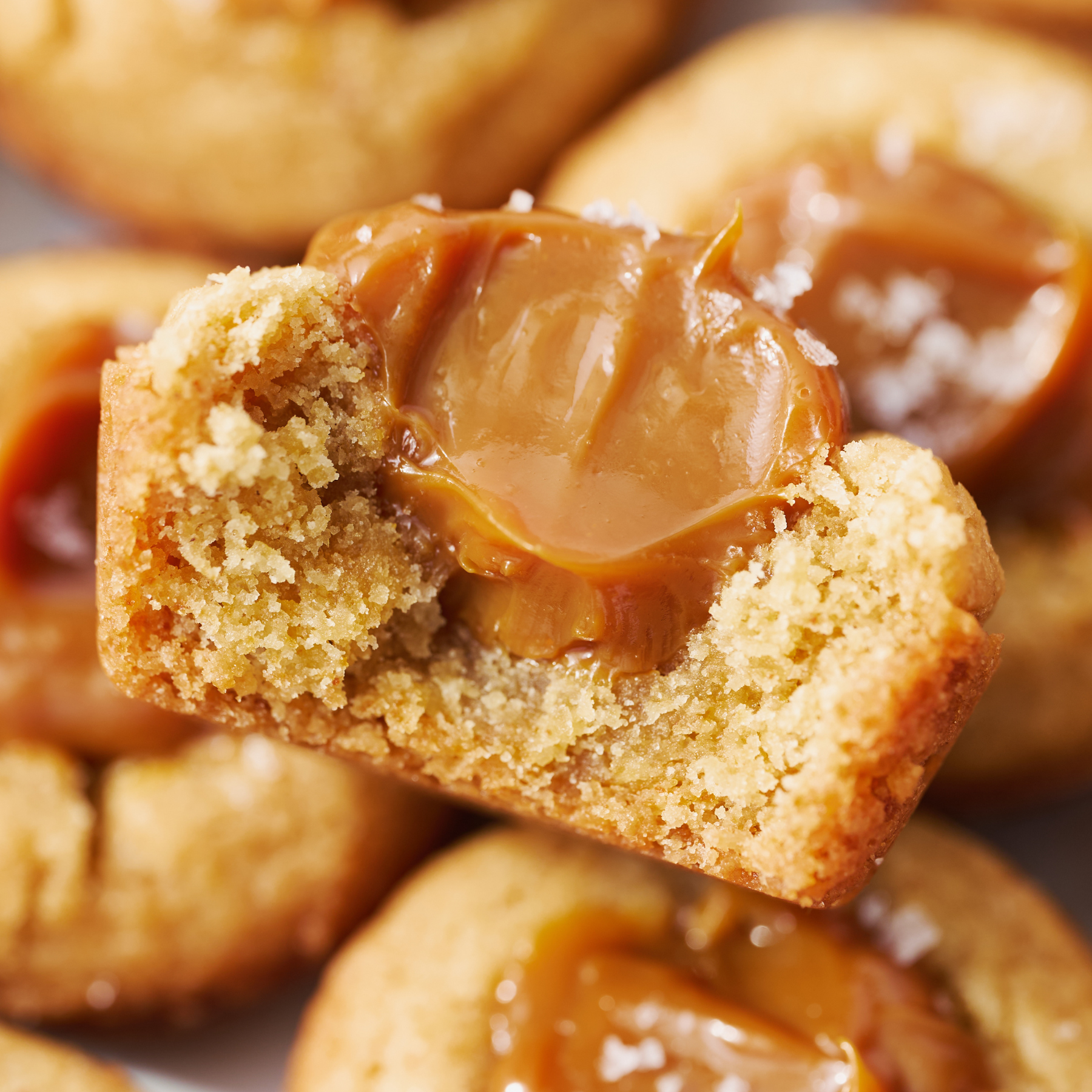 Brown Butter Dulce de Leche Cookie Cups