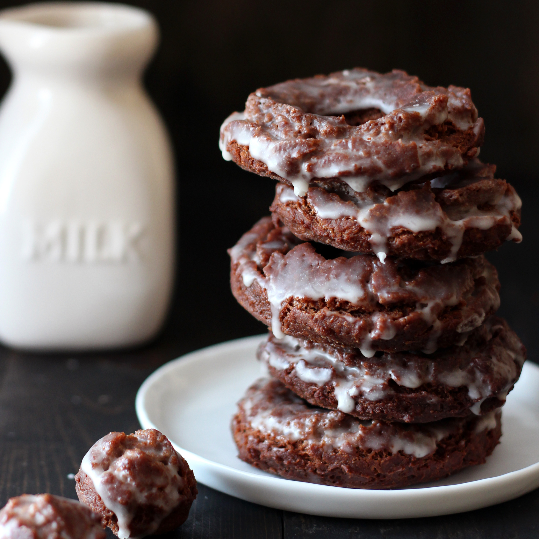 Chocolate Old-Fashioned Doughnuts