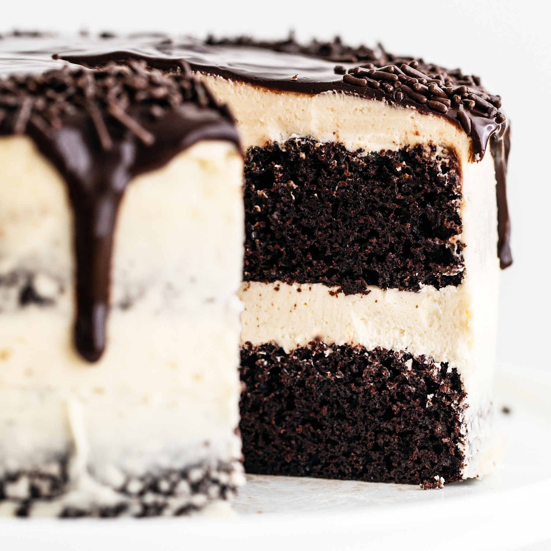 Guinness Chocolate Cake with Irish Buttercream