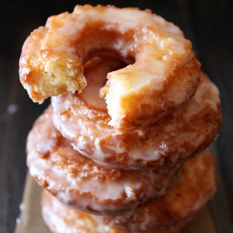 Old-Fashioned Sour Cream Doughnuts