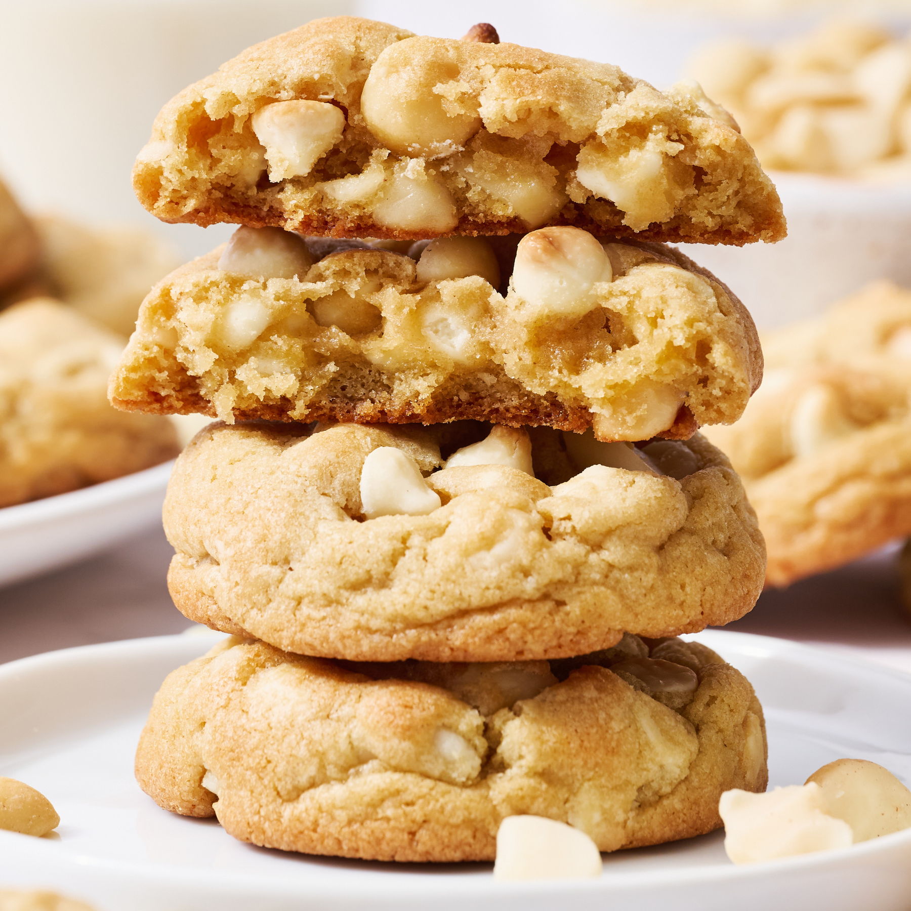 White Chocolate Macadamia Nut Cookies